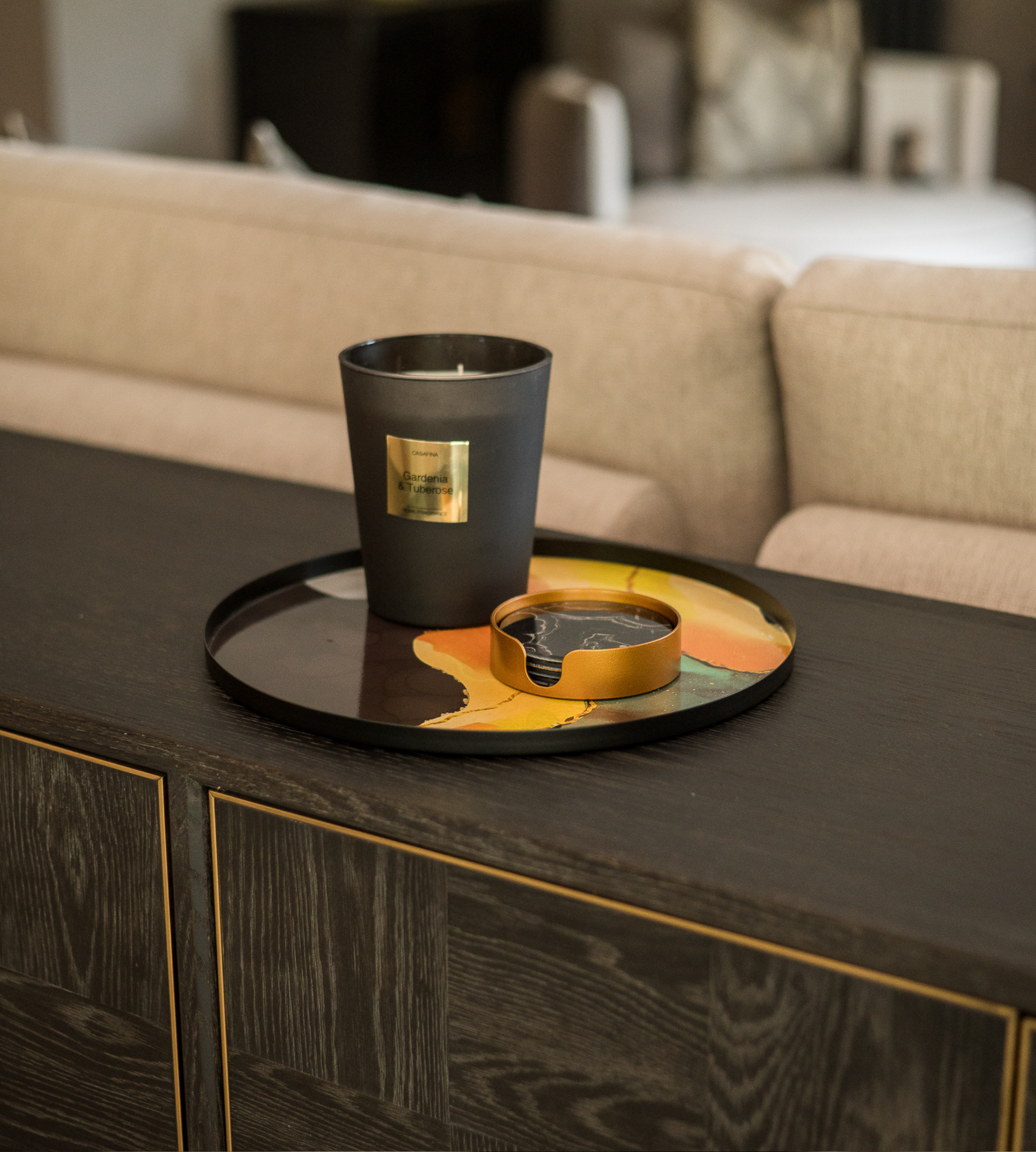 Gardenia & Tuberose Large Candle