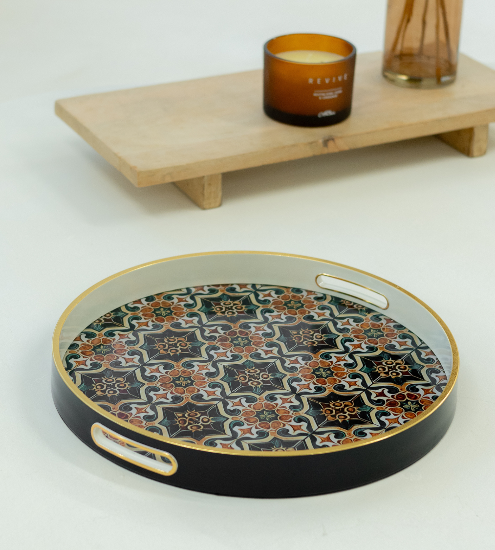 Moroccan Round Tray