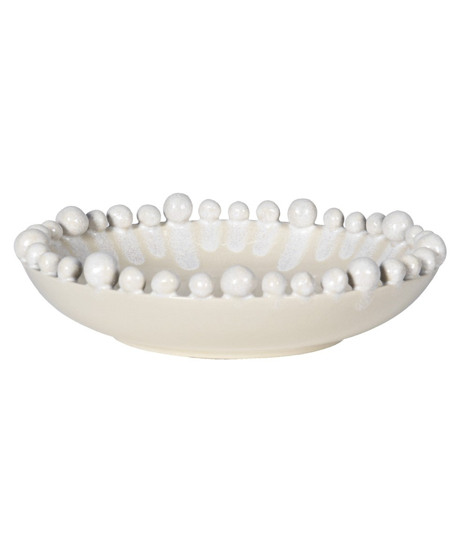 Dripping Effect Bobble Edged Bowl