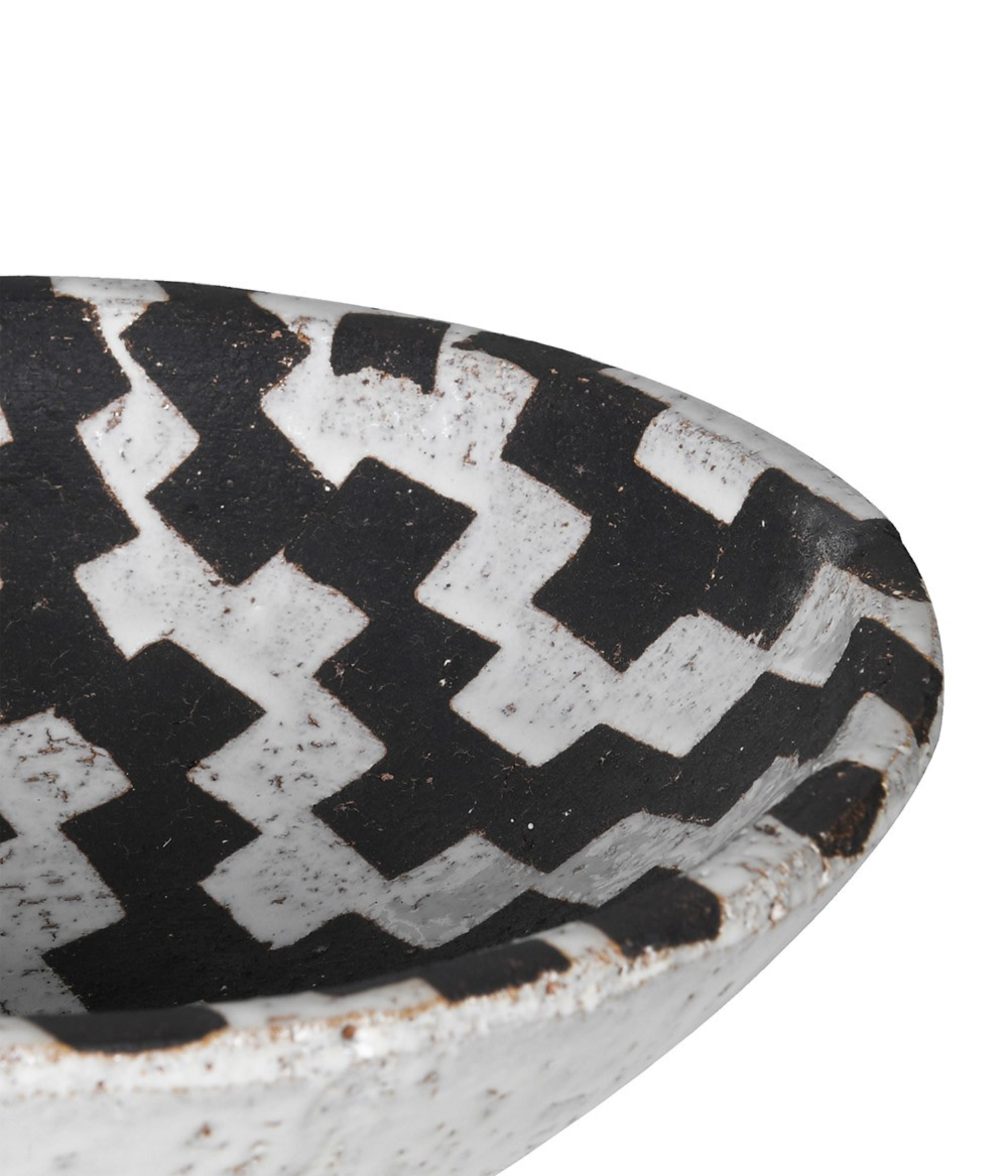 Checker Ceramic Bowl