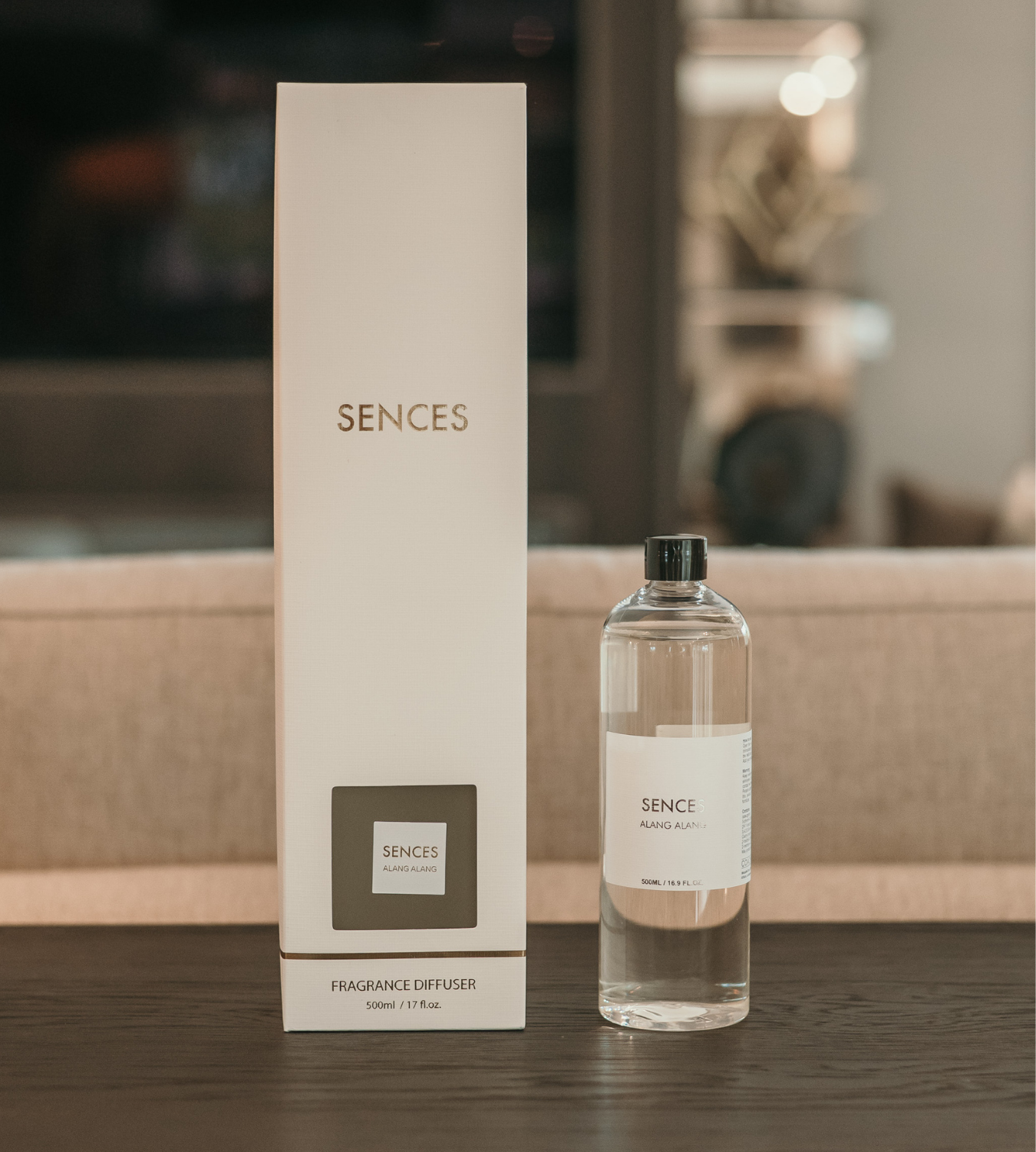Sences White Alang Alang Diffuser Refill 500ml