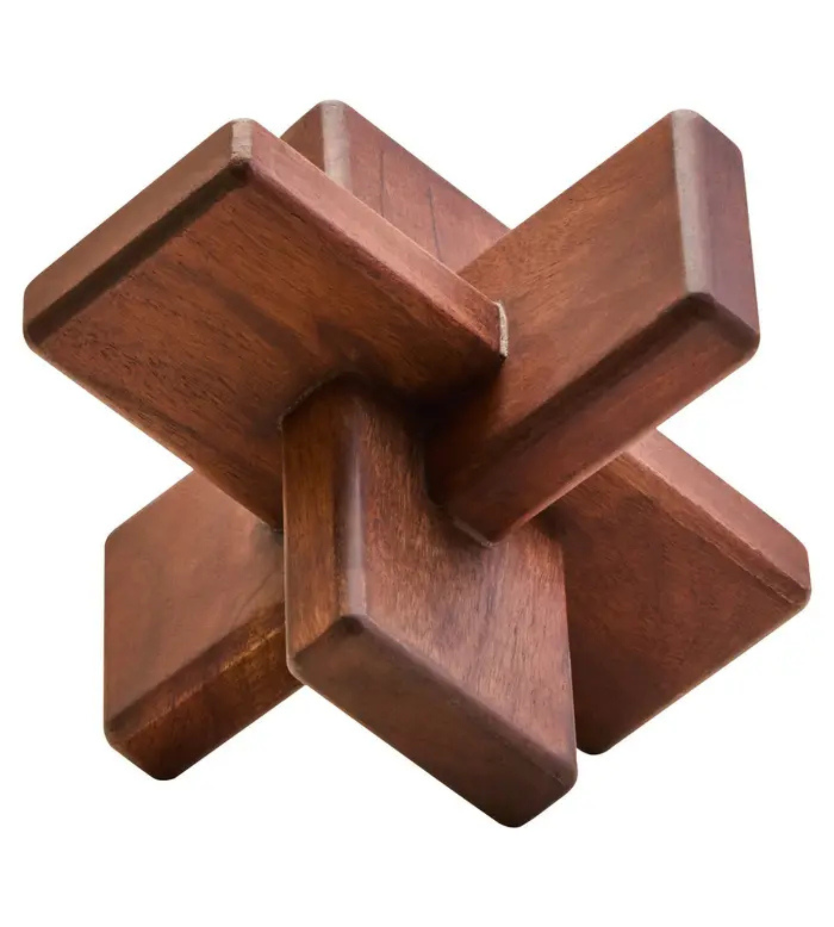 Milo Brown Wood Sculpture