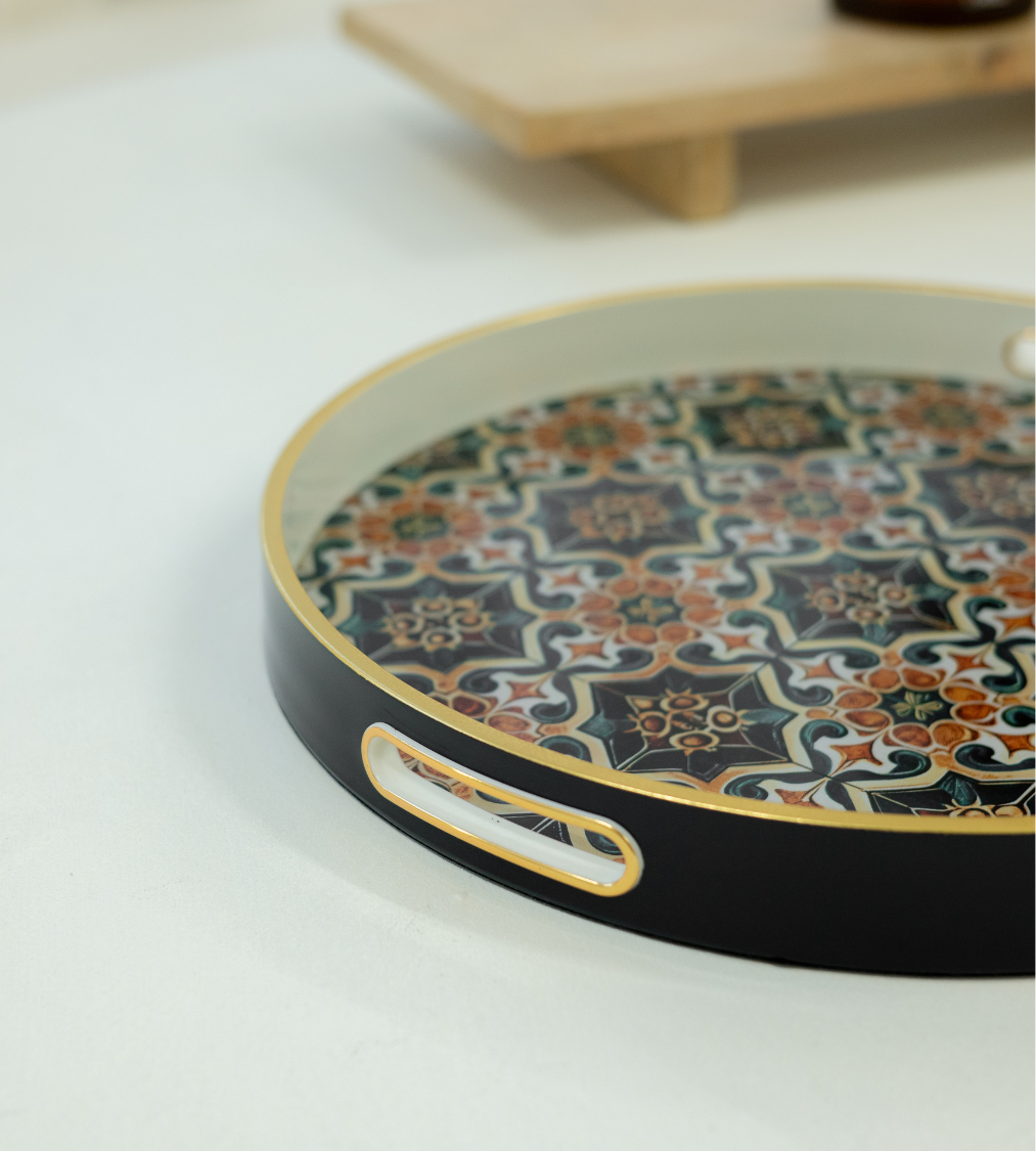Moroccan Round Tray