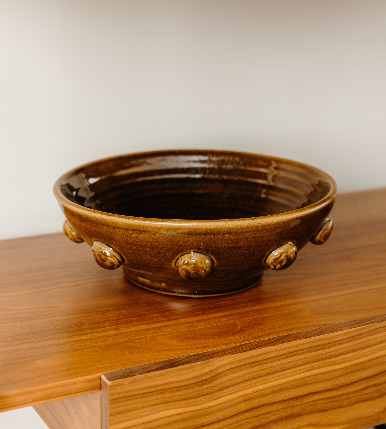 Mahogany Terracotta Bubble Bowl