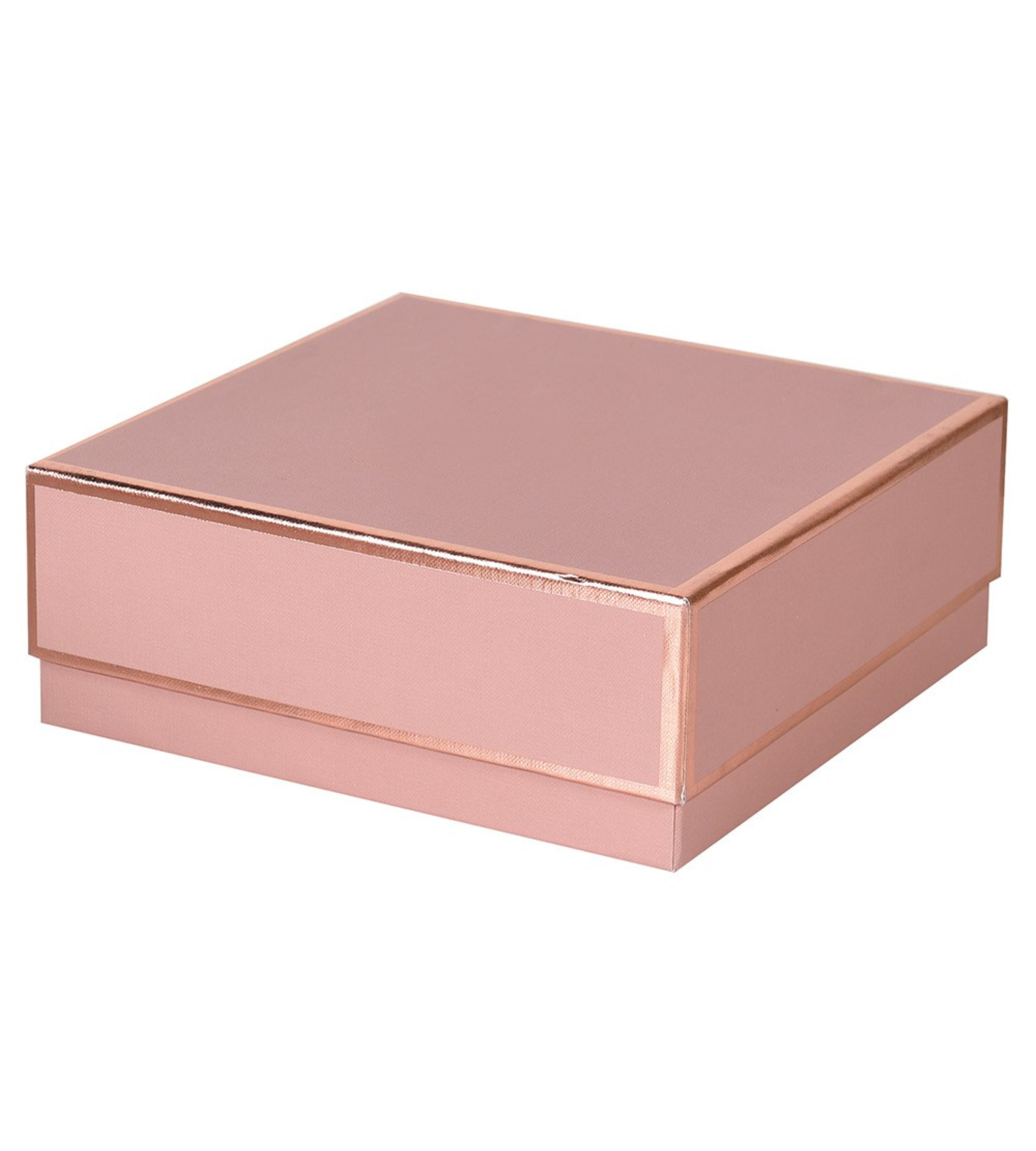 Small Rose Gold Orange Bergamot Candle in Gift Box