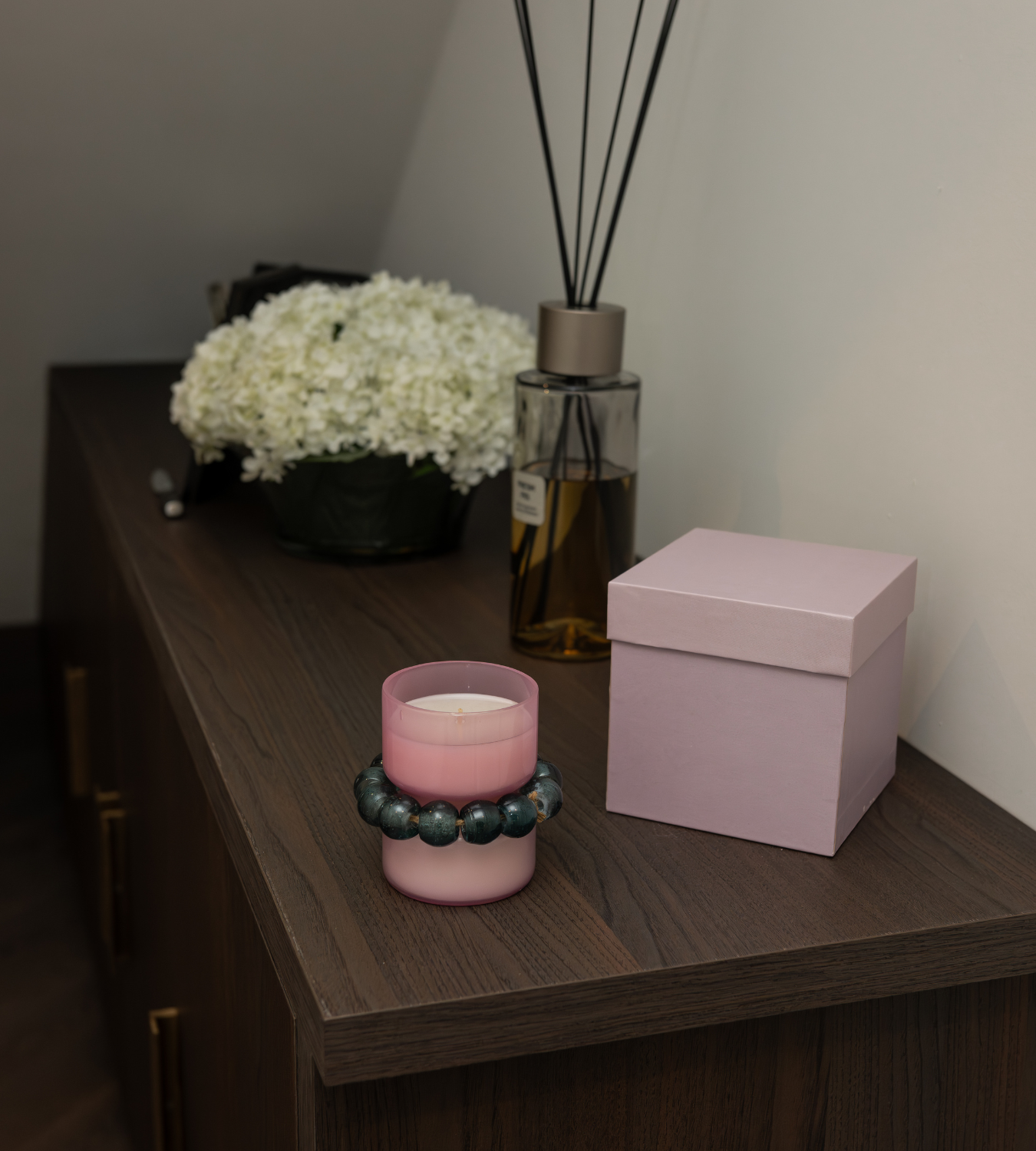 Heather Tuberose Bobble Candle