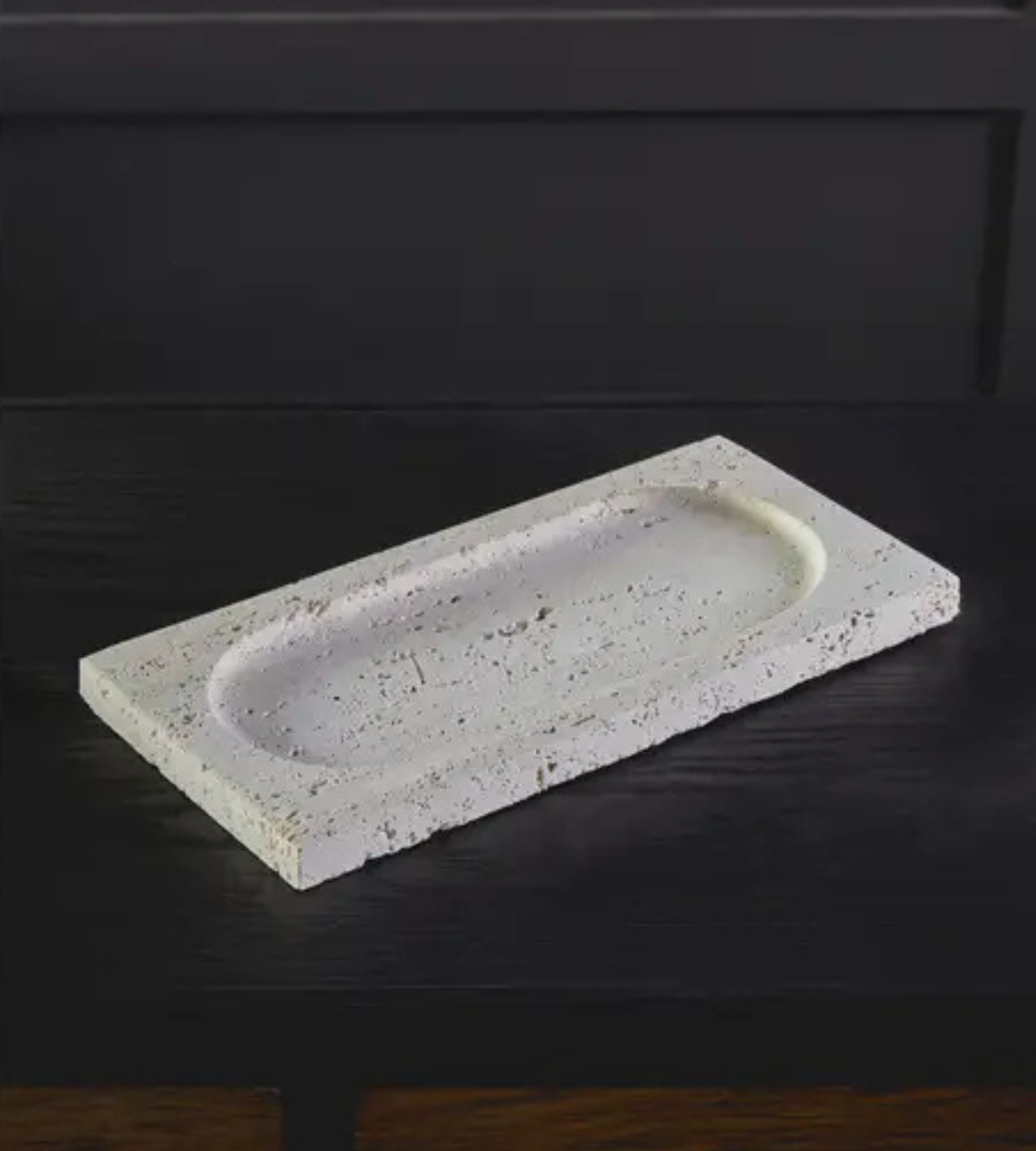 Travertine Rectangular Decorative Tray