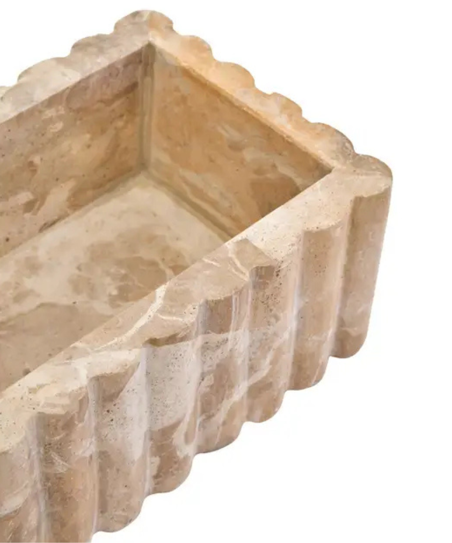 Orla Rectangular Chocolate Marble Box