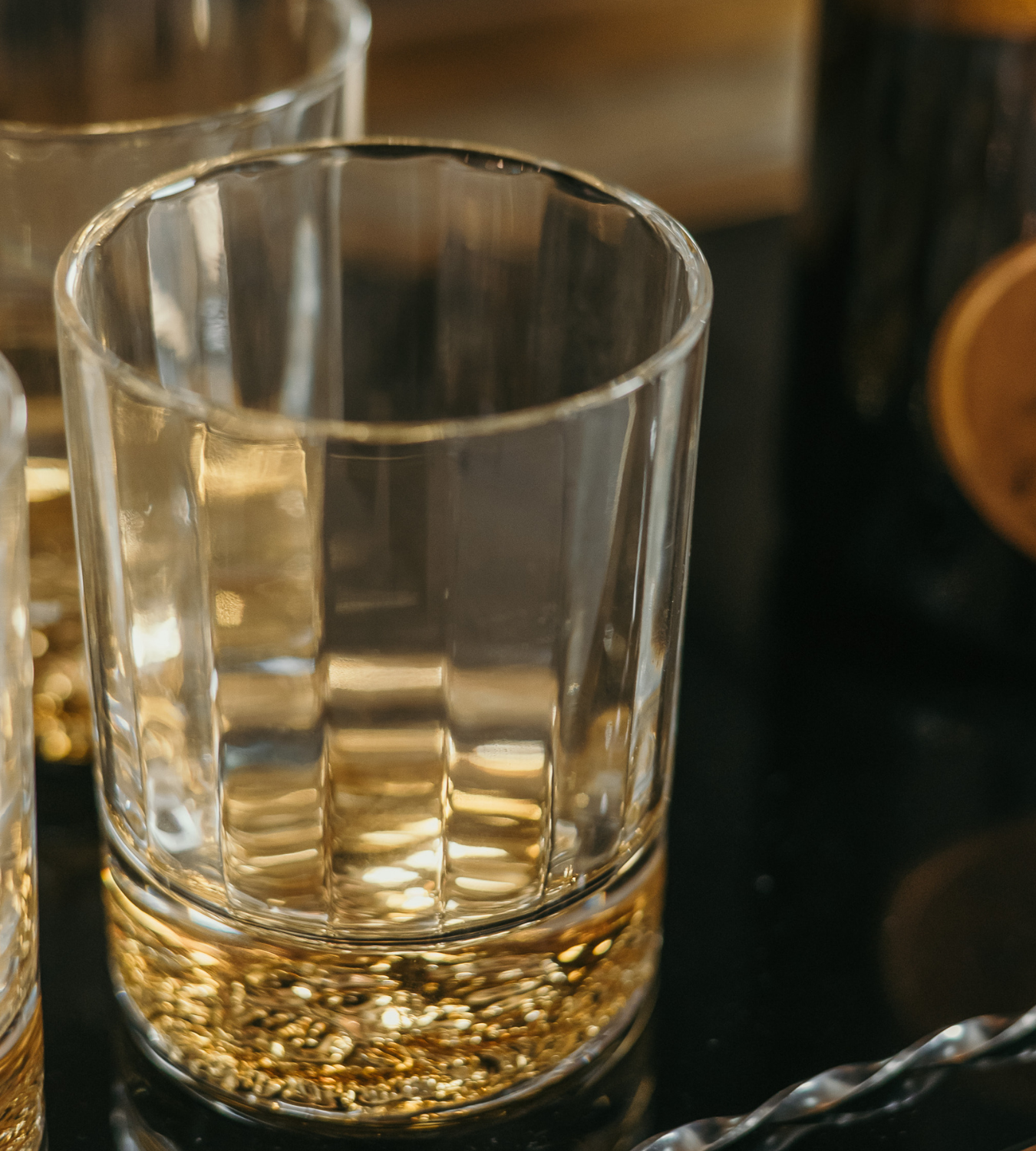 Set of 4 Gold Lionhead Tumblers