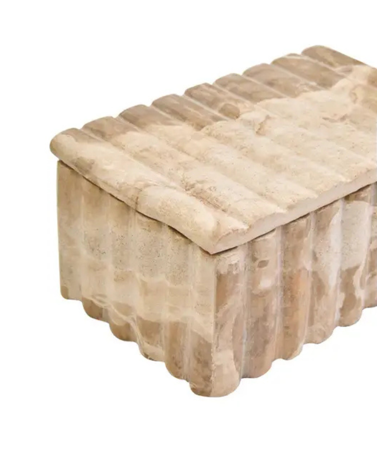 Orla Rectangular Chocolate Marble Box