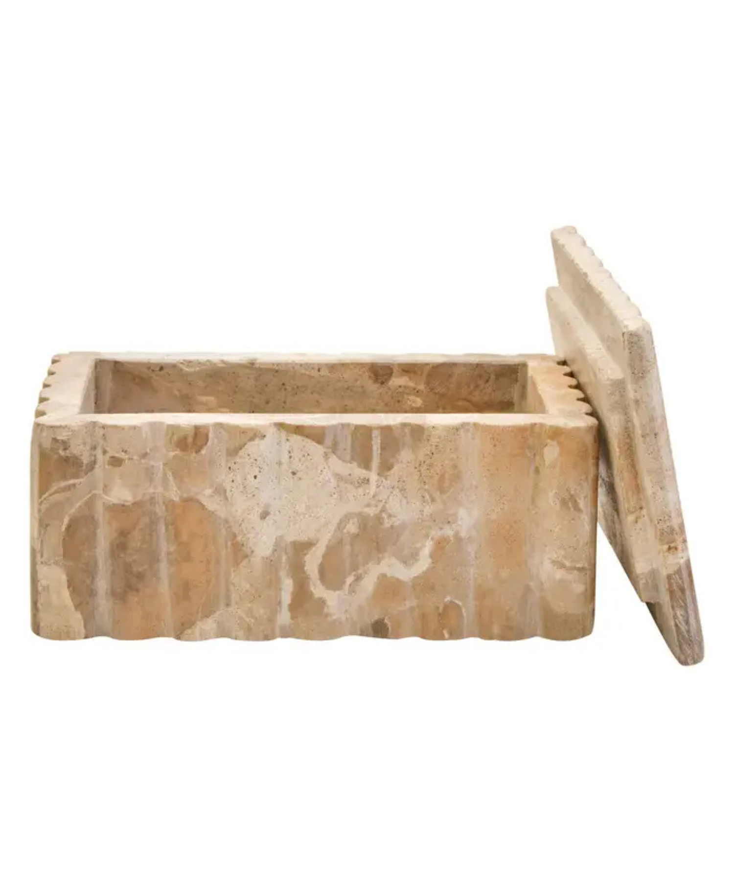 Orla Rectangular Chocolate Marble Box