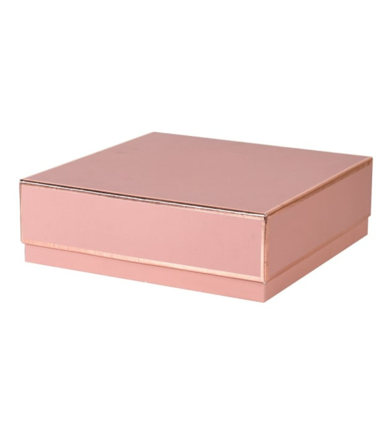 Medium Rose Gold Orange Bergamot Candle in Gift Box