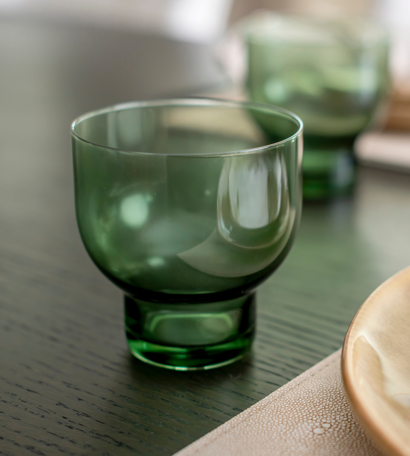 Set of 4 Olive Green Tumblers