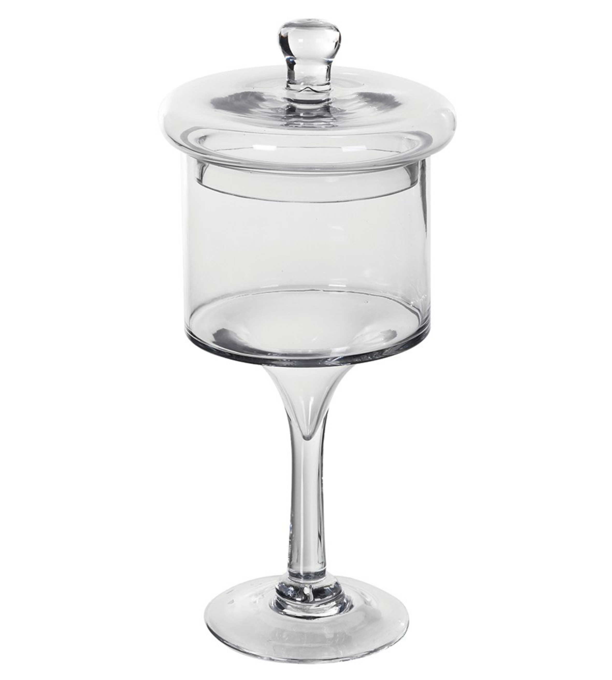 Tall Glass Jar with Lid