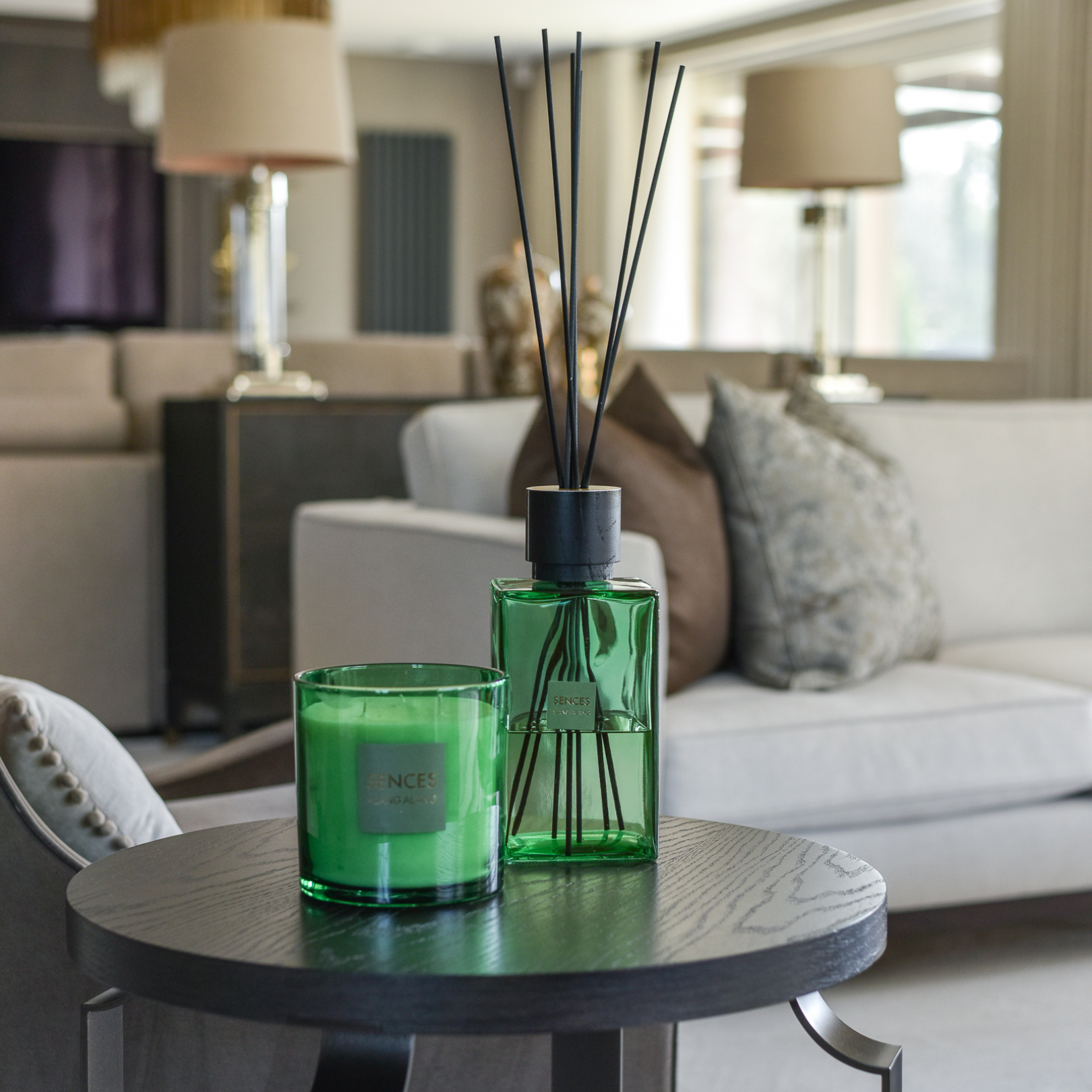 Large Citrus Verbena Sences 3 Wick Candle