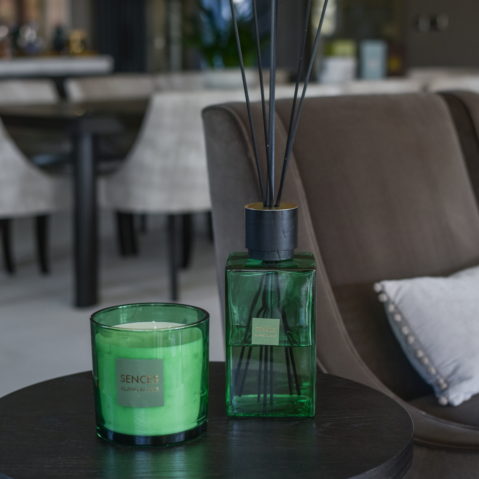 Large Citrus Verbena Sences 3 Wick Candle