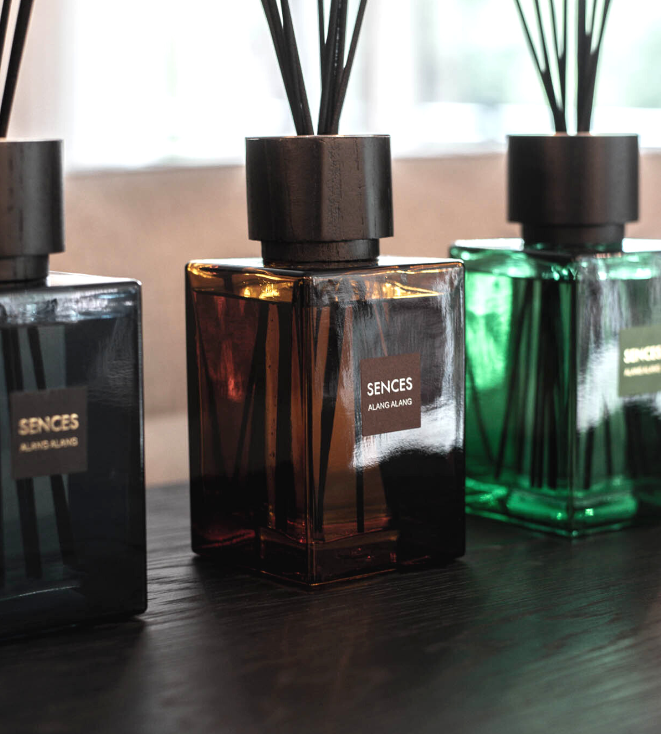 Large Amber Alang Alang Reed Diffuser