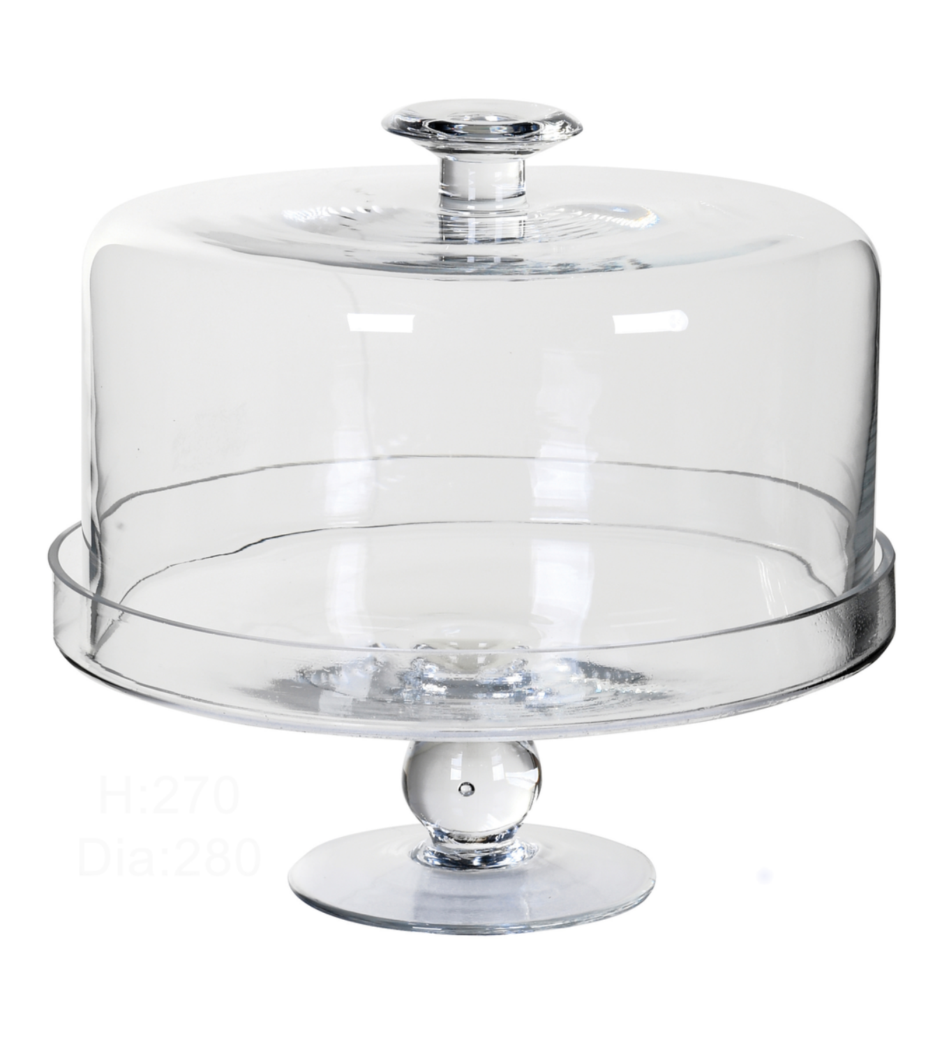 Glass Cake Dome