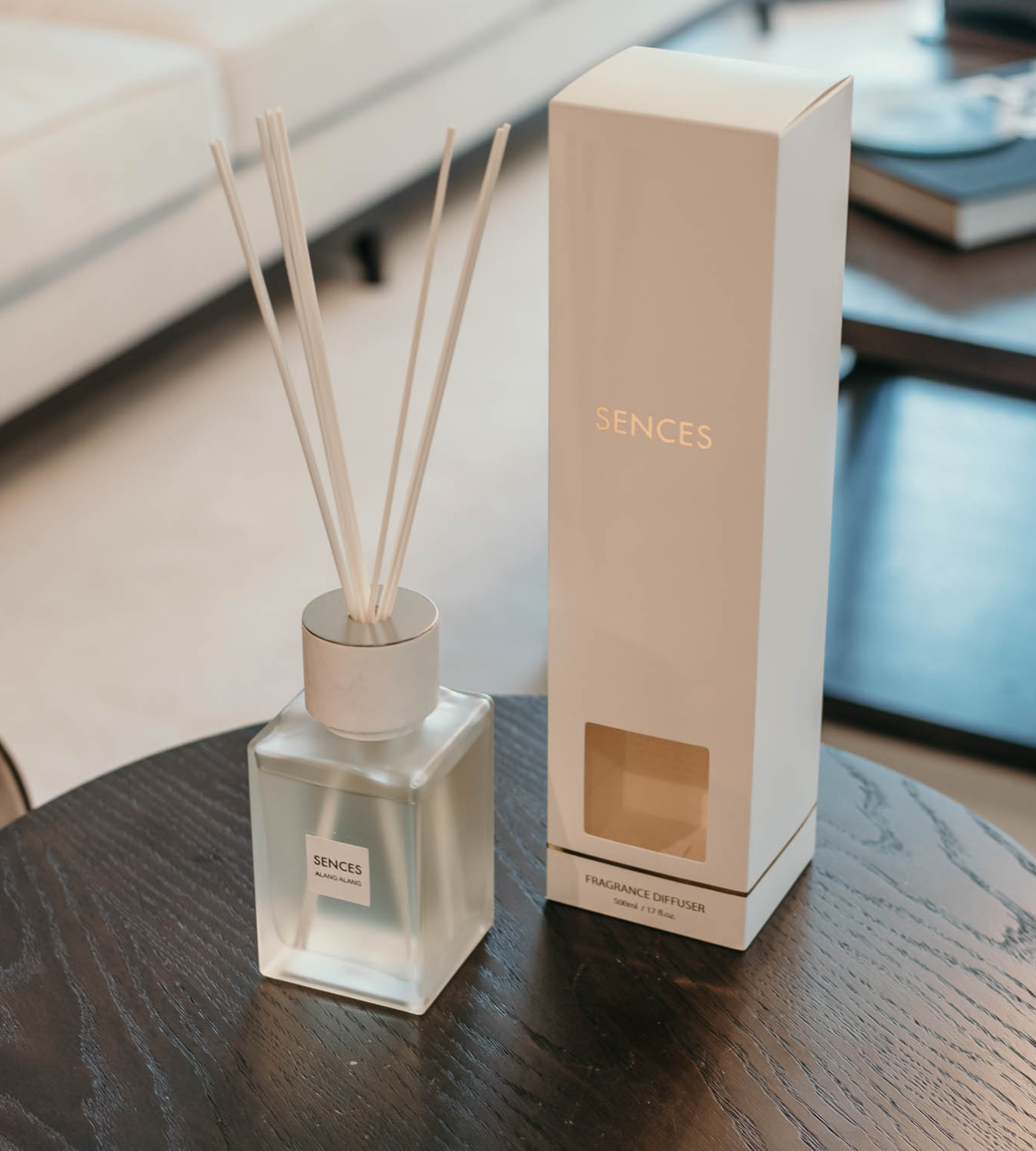 Large White Alang Alang Reed Diffuser