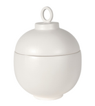 Matt White Ceramic Lidded Jar