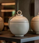 Matt White Ceramic Lidded Jar