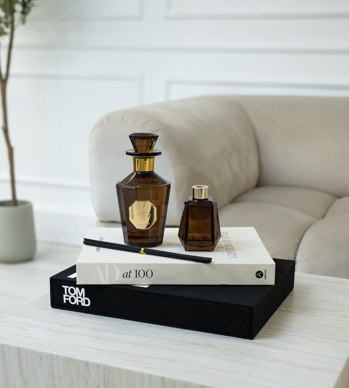 Golden Hour Iconic Large Reed Diffuser 500ml