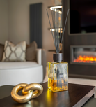 Golden Interlocking Rings Ornament