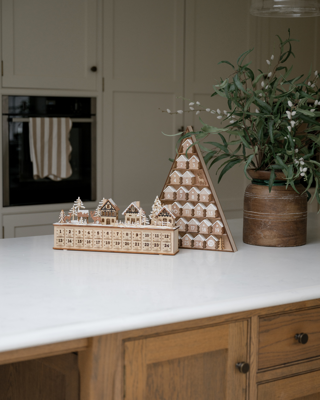 Wooden Christmas Advent Calendar