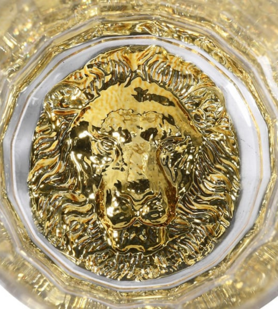 Set of 4 Gold Lionhead Tumblers
