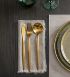 16 Piece Gold Cutlery Set in Gift Box