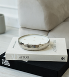 Small Silver Tuberose Candle in Gift Box