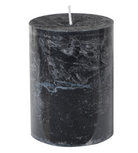 Black Violet and Sandalwood Pillar Candle