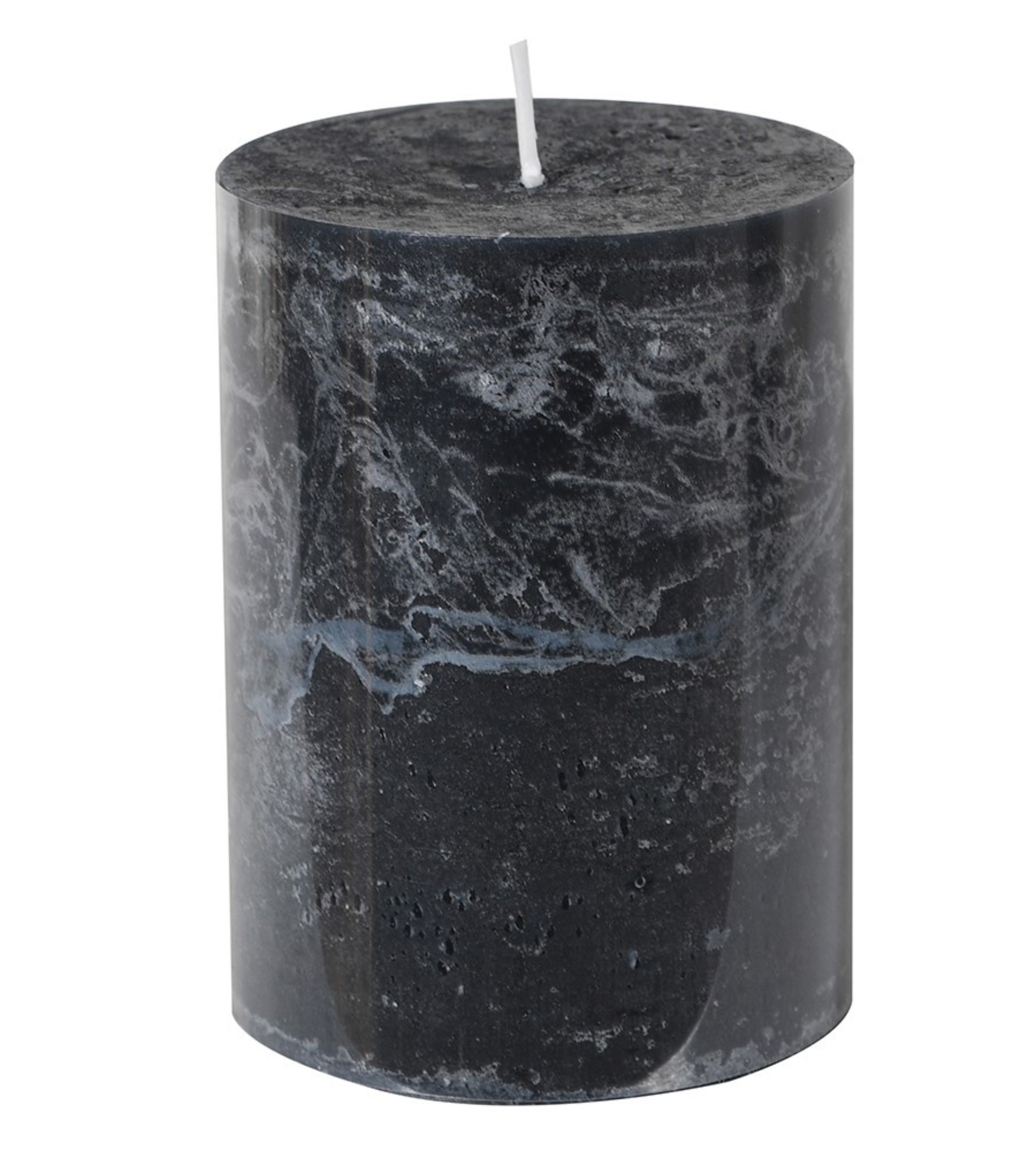 Black Violet and Sandalwood Pillar Candle