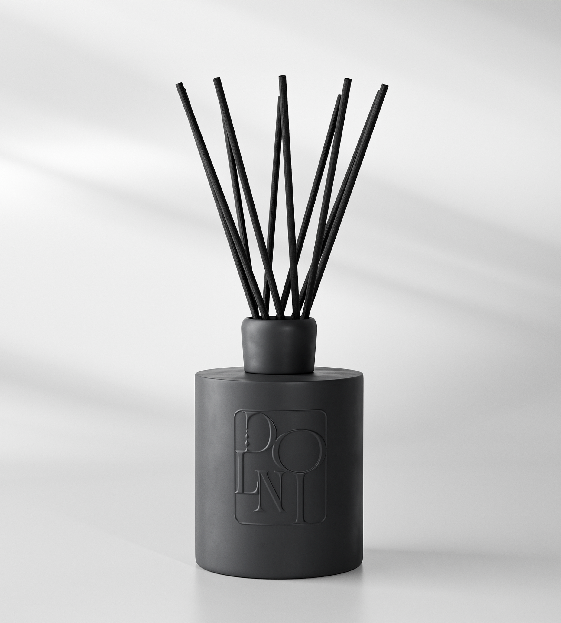 Dolni Extra Large Black Ceramic Rodí Noir Reed Diffuser