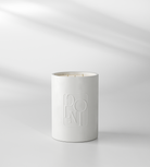 Dolni Large White Ceramic 600g Amber & Patchouli Candle
