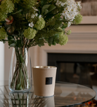 Saddle Leather Candle with Gift Box