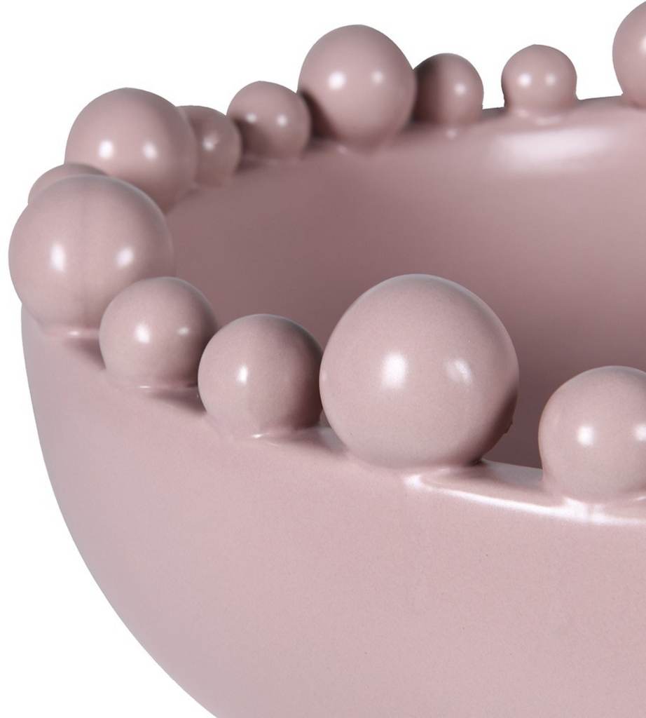 Matt Blush Bobble Bowl