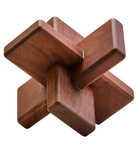 Milo Brown Wood Sculpture