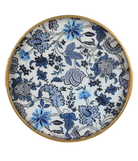 Blue Floral Tray
