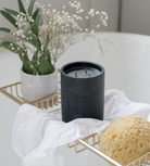 Dolni Large Black Ceramic 600g Tuberose & Sandalwood Candle