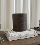 Dolni Large Brown Ceramic 2200g Tobacco & Oud Candle