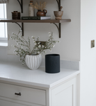 Dolni XL Black Ceramic 2200g Tuberose & Sandalwood Candle