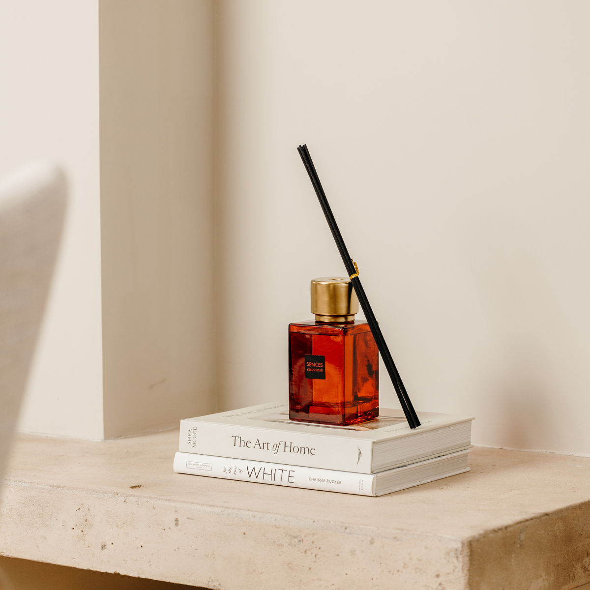 Kings Road Sences Alang Alang Reed Diffuser 500ml – Luxury Red Glass UK ...