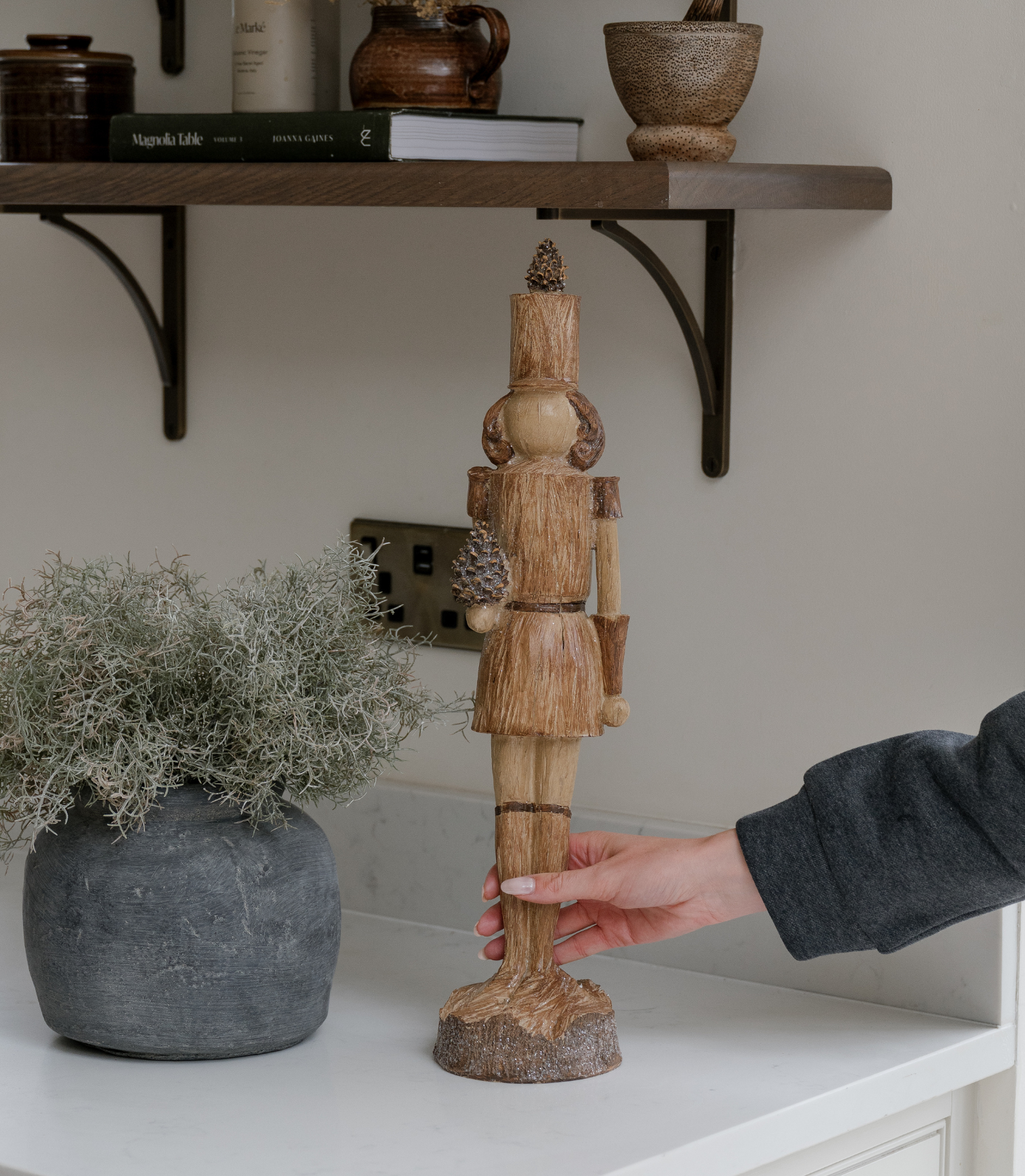 Pinecone Beefeater Nutcracker