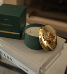 Stag Pine and Vetiver Green Candle with Gift Box