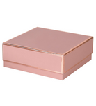 Small Rose Gold Orange Bergamot Candle in Gift Box