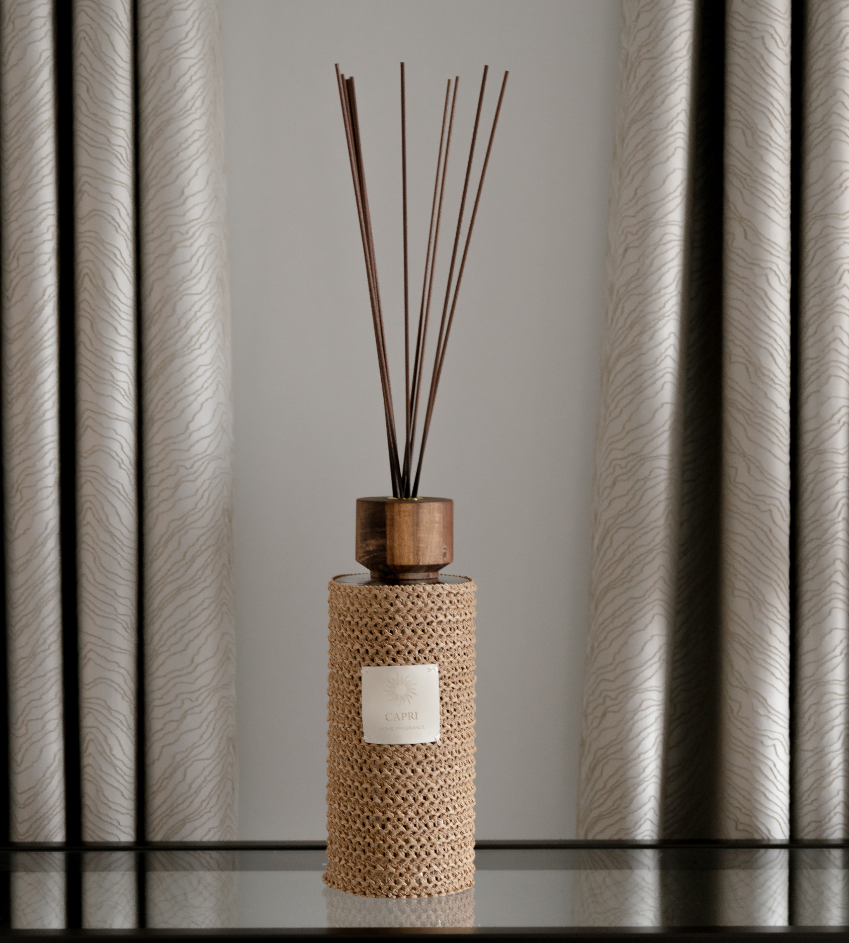 Capri Woven Brown Reed Diffuser