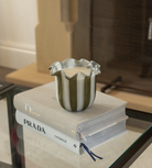 Tuberose Olive Stripe Candle