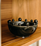 Black Ceramic Trinket Bobble Bowl