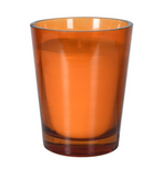 Large Tuberose Glass Amber Candle
